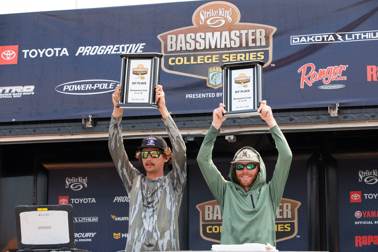 Consistent King and Shaw win Bassmaster College Series at Chickamauga