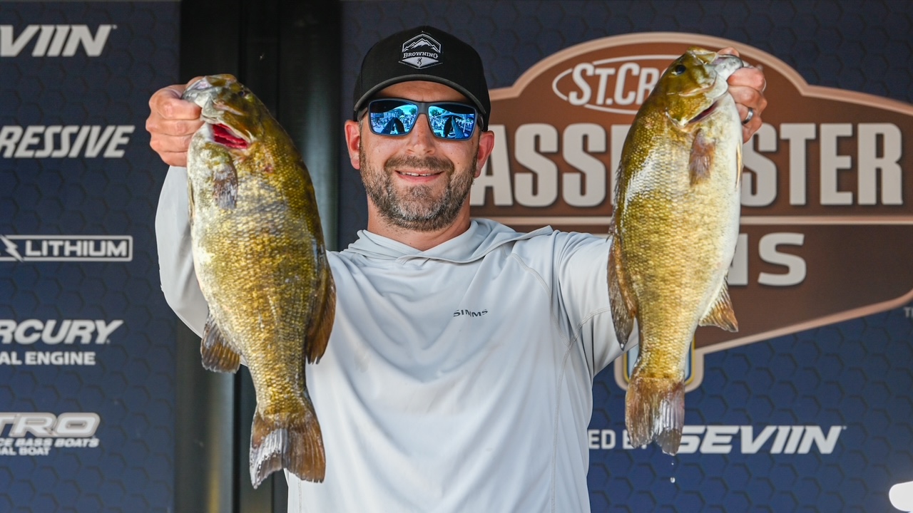 Minke manages minute lead in Bassmaster Open at Leech Lake