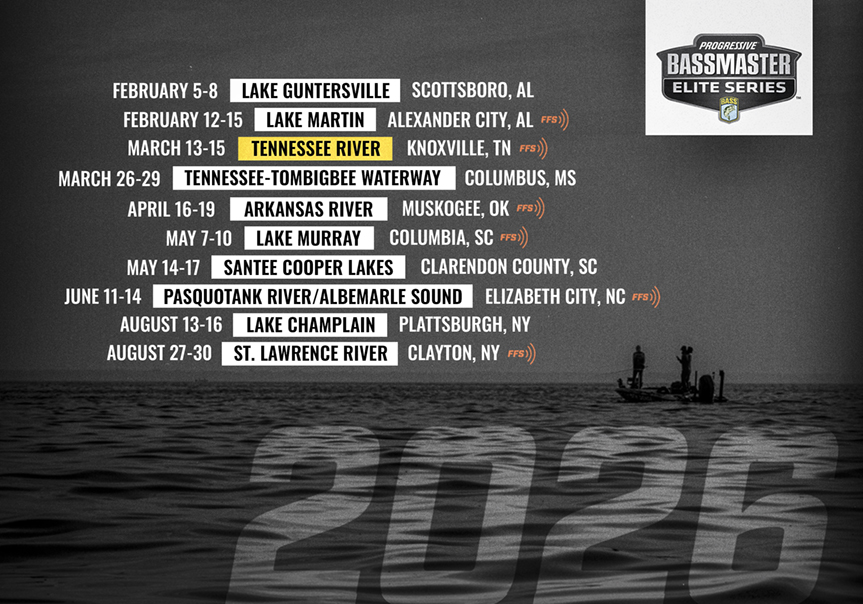 B.A.S.S. announces results of coin flip determining 2026 Forward-Facing Sonar Events