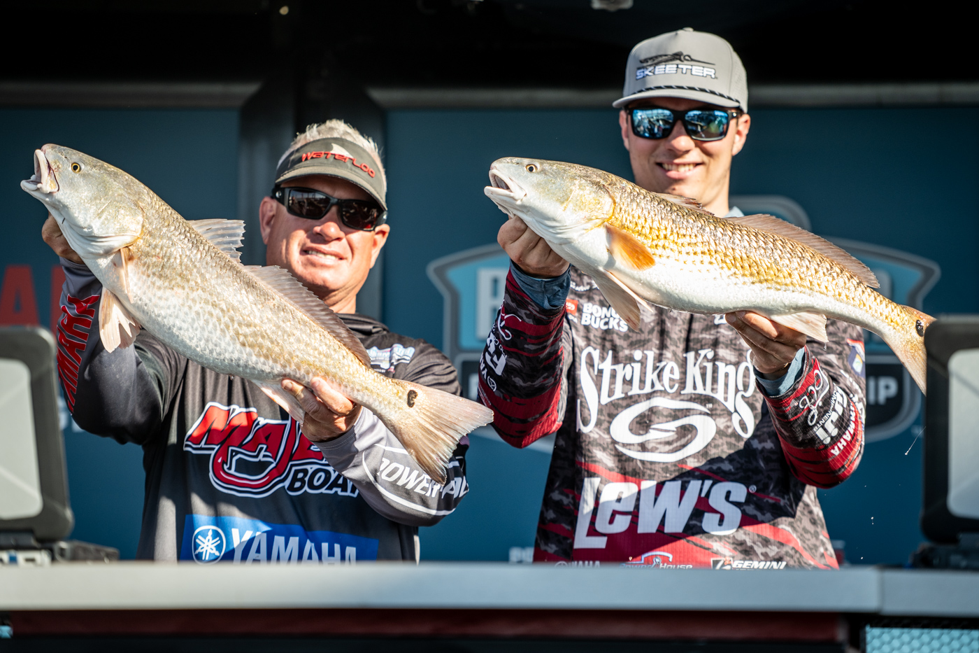 Fothergill & Jordan take Day 1 lead at Yamaha Bassmaster Redfish Cup Championship