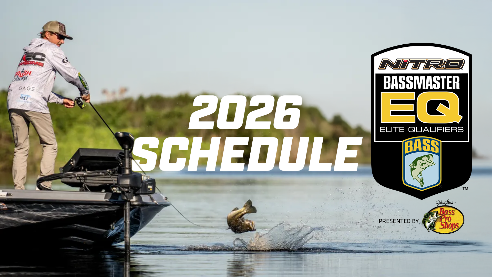 B.A.S.S. announces 2026 Bassmaster Elite Qualifiers schedule