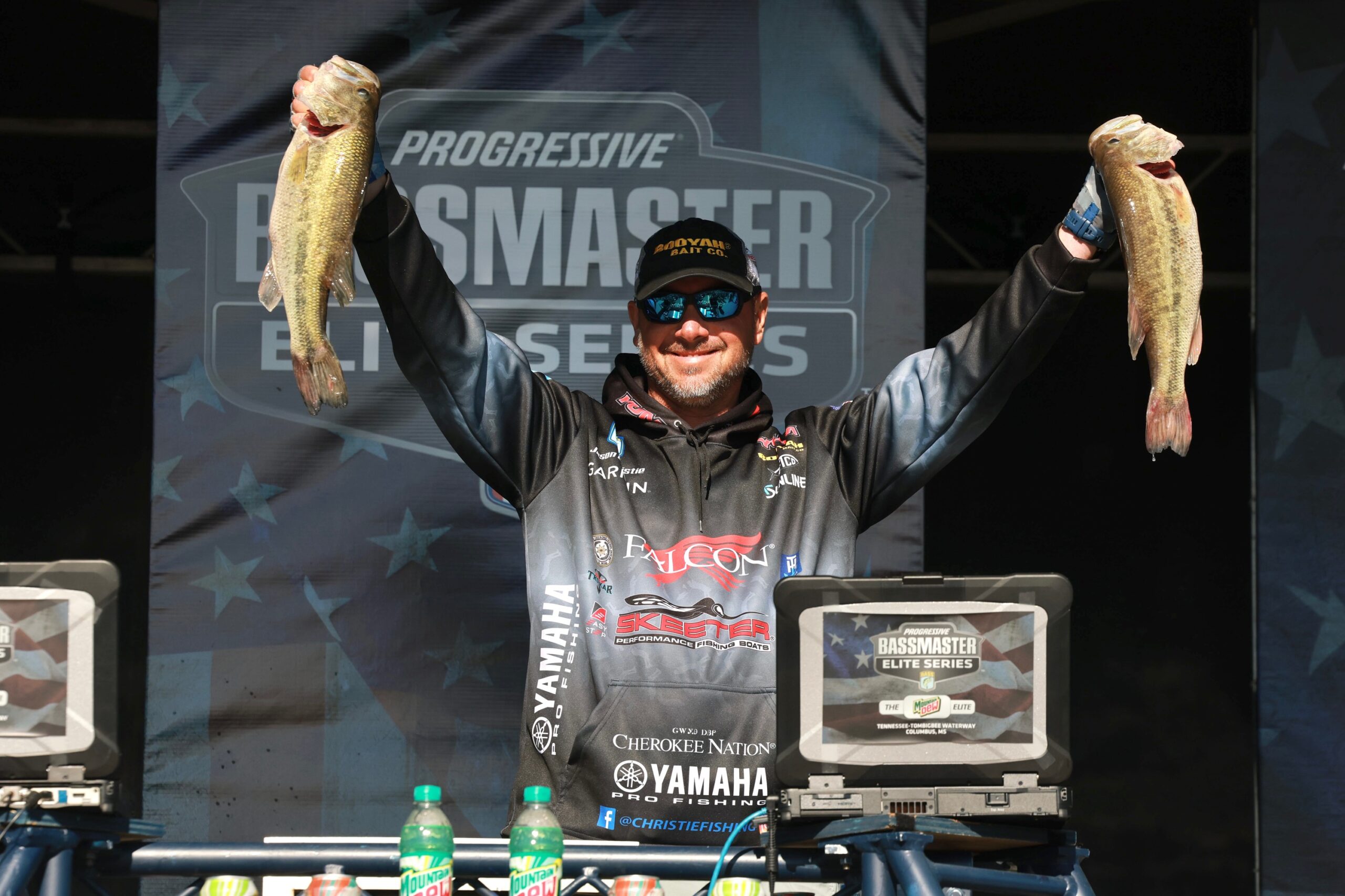 Christie climbs into the lead In Bassmaster Elite at Tenn-Tom